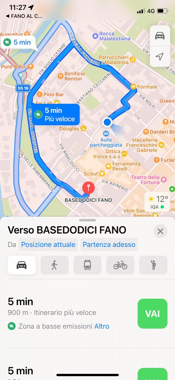 store locator percorso